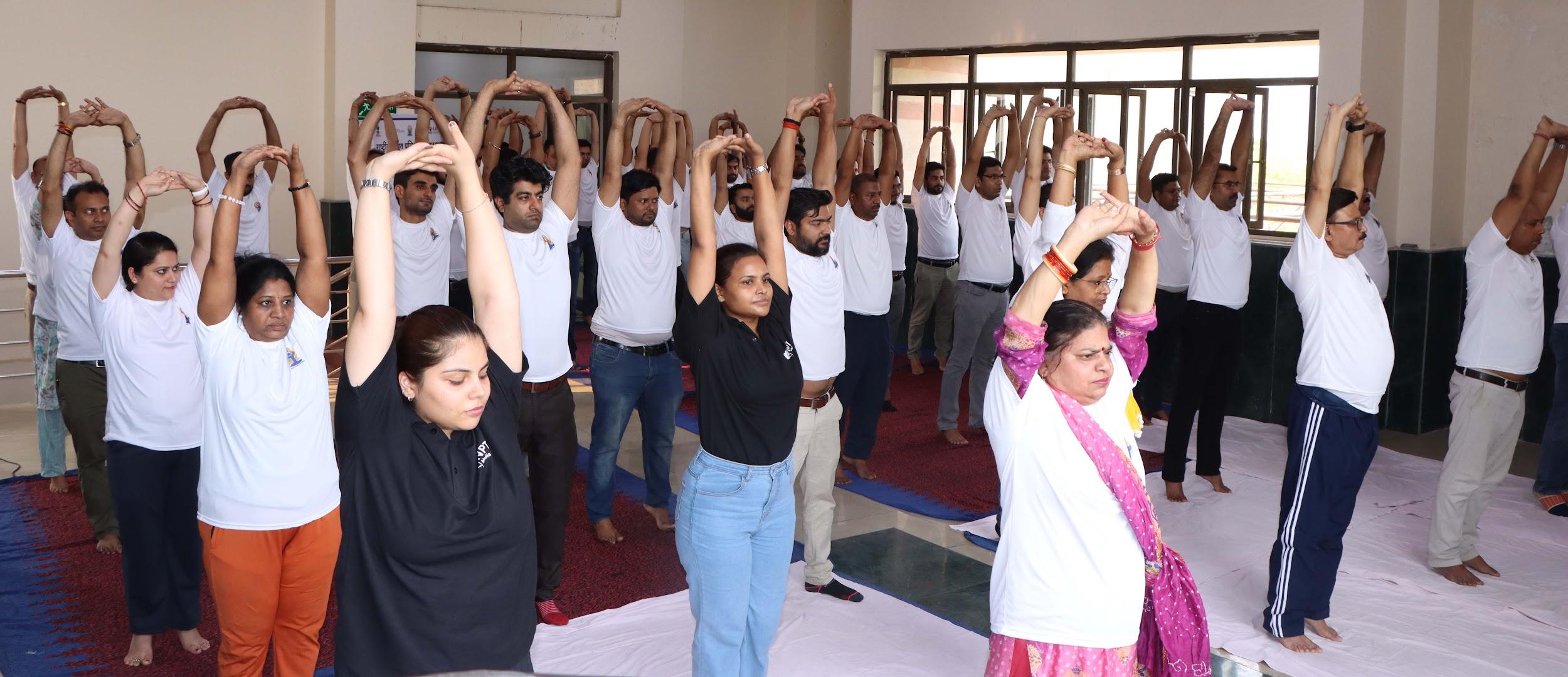 10th International Yoga Day celebrated at NPTI