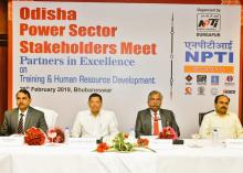 Odisha Power Sector Stakeholders Meet Partners in Excellence on Training and Human Resource Development was organised by the NPTI, Durgapur on 25th Feb, 2019.